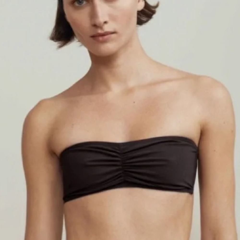 Toteme Royan bandeau bikini top